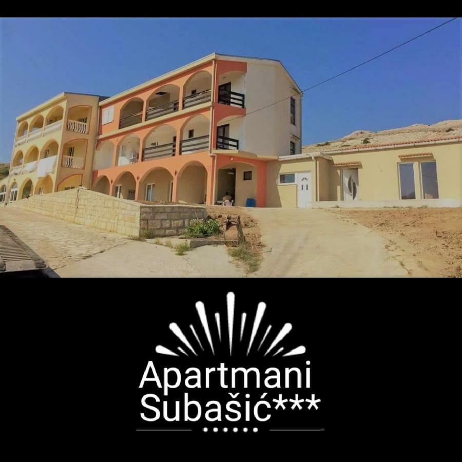 Apartmani Subasic Đảo Pag Ngoại thất bức ảnh