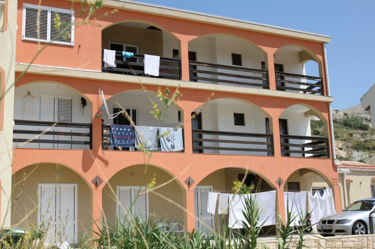 Apartmani Subasic Đảo Pag Ngoại thất bức ảnh